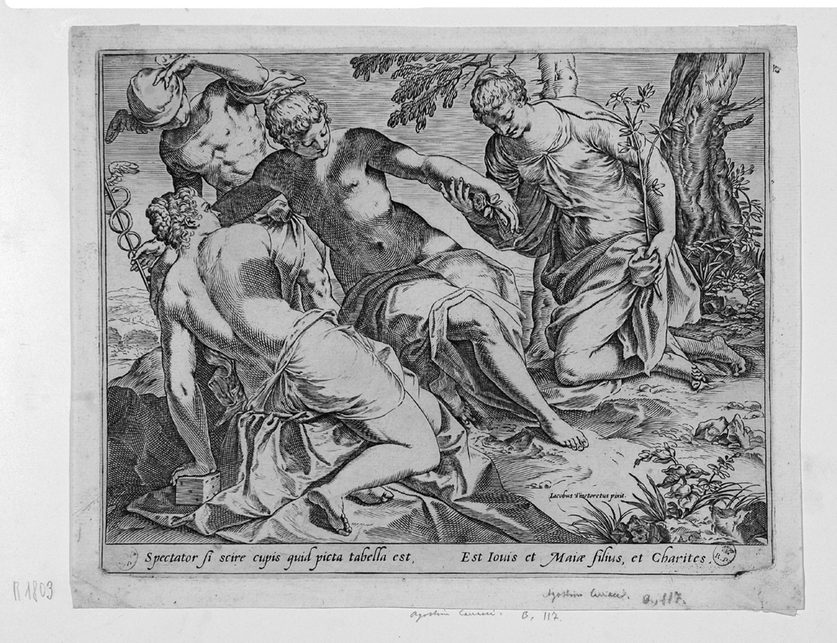 Mercurio e le tre Grazie - Galleria Sabauda, Torino